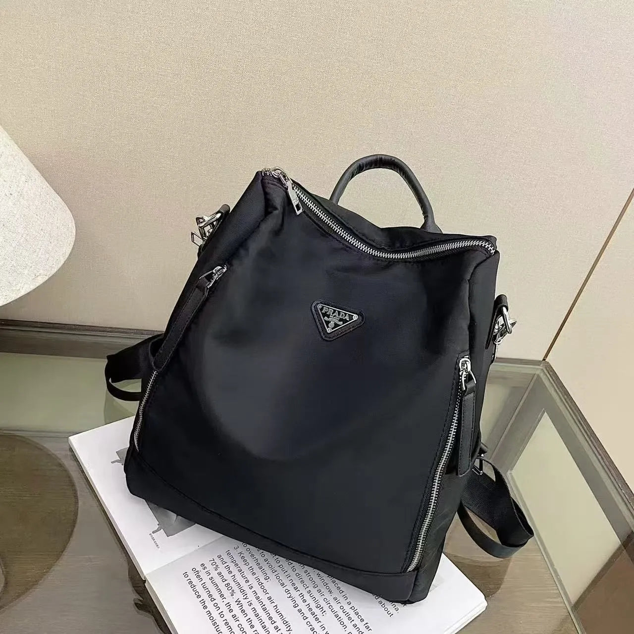 Prada Crossbody Shoulder and Backpack Bag