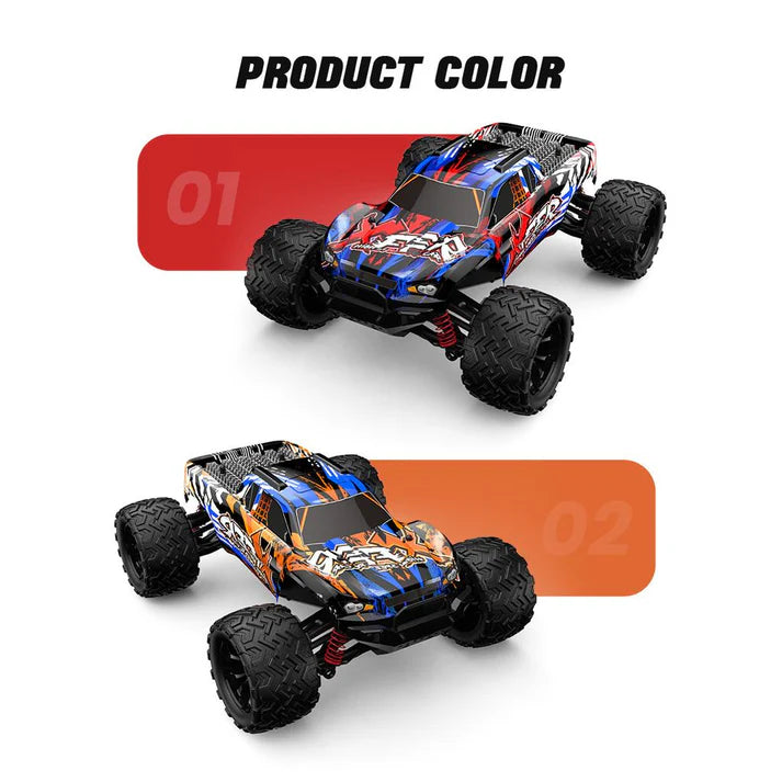 Remote Control Car 116 2.4GHz 40kmh All Terrain Off Road Trucks 4WD Climbing Car Gifts Full Scale for Adults
