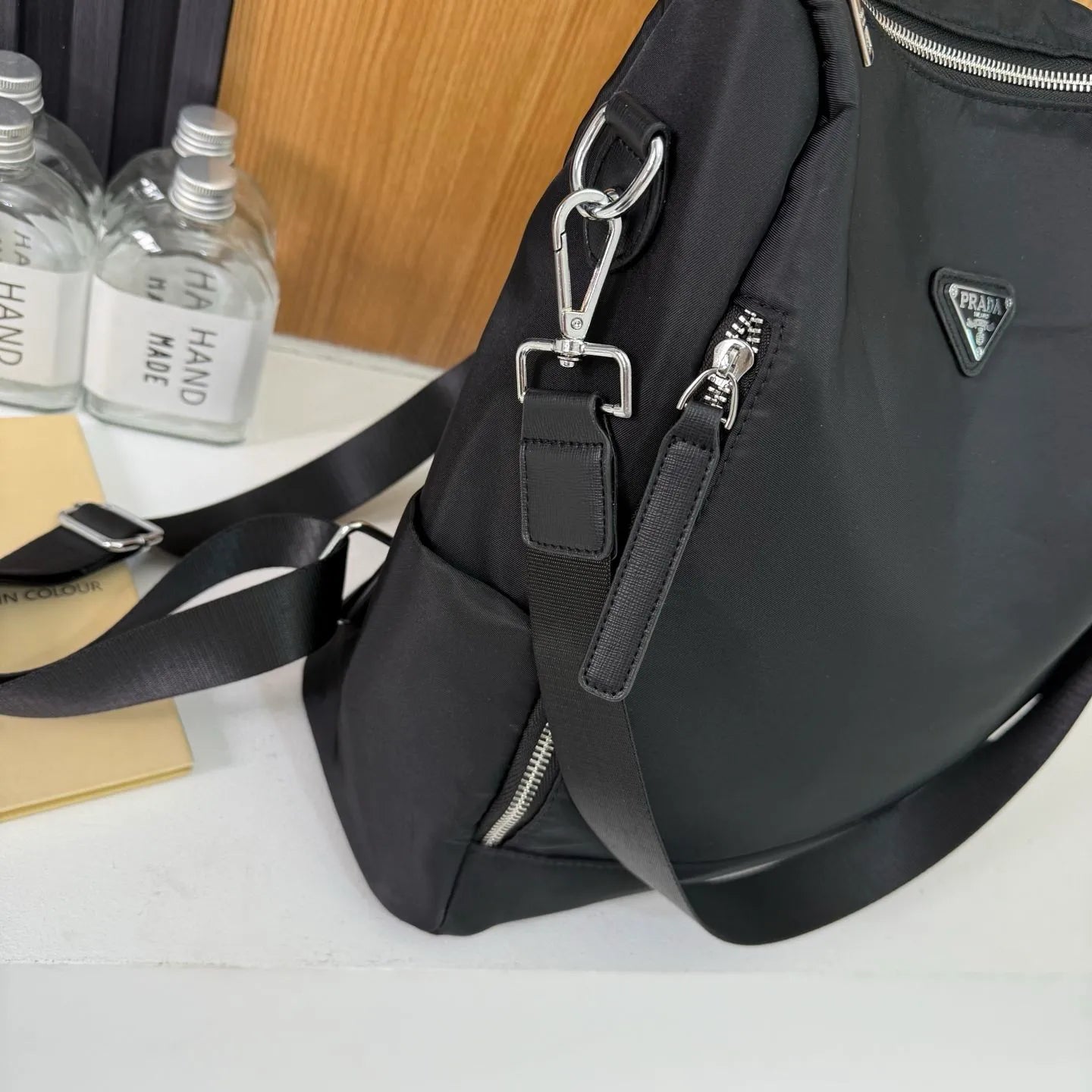 Prada Crossbody Shoulder and Backpack Bag