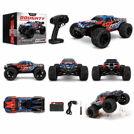 Remote Control Car 116 2.4GHz 40kmh All Terrain Off Road Trucks 4WD Climbing Car Gifts Full Scale for Adults