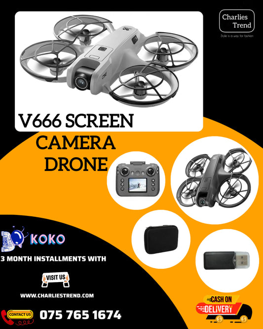 V666 Screen brushless drone