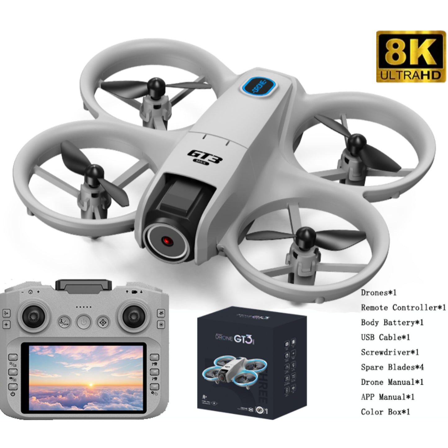 GT3 Screen with drone