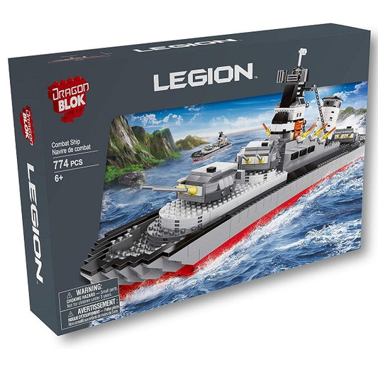 LEGO Toy Dragon Block Legion Combat Ship Building Kit Block Set 774 Pieces