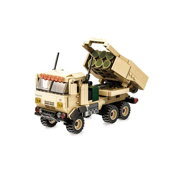 LEGO Toy Wange Plastic Army M142 HIMARS Vehicle Military Puzzle Brick Building Block Set