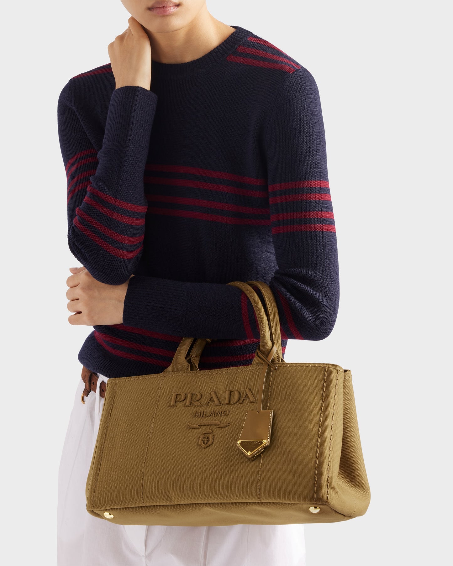 Prada canvas cotton handbag (A Grade)