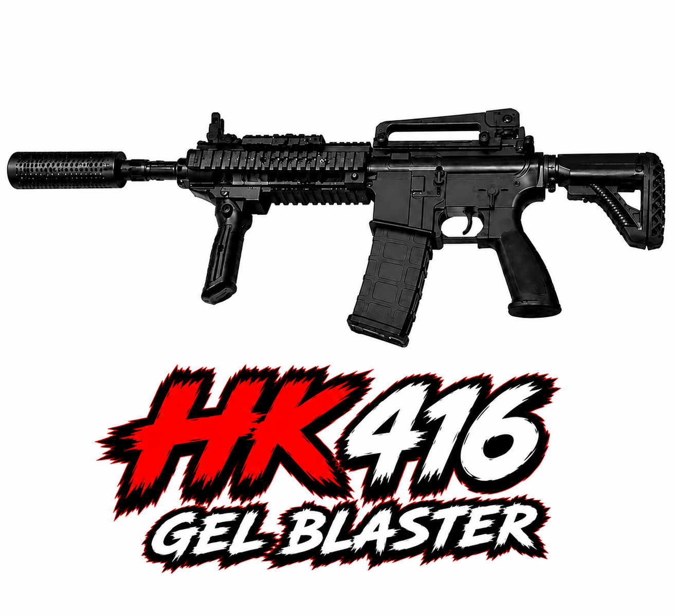 HK416 Gel Blaster 10,000 Gel Bullets Free