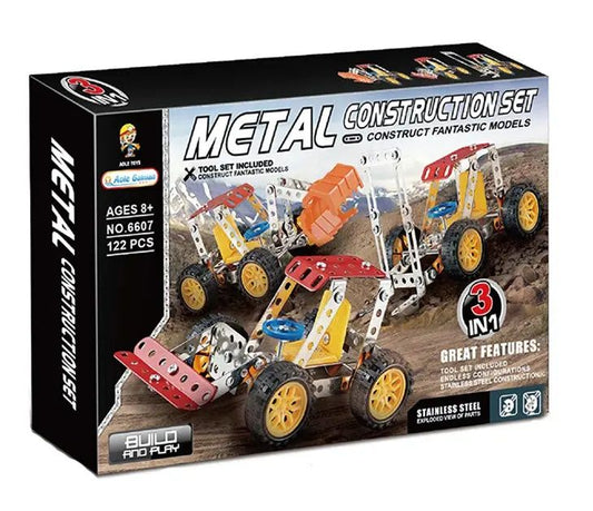 LEGO Metal construction 3-in-1 engineering set 122 pieces
