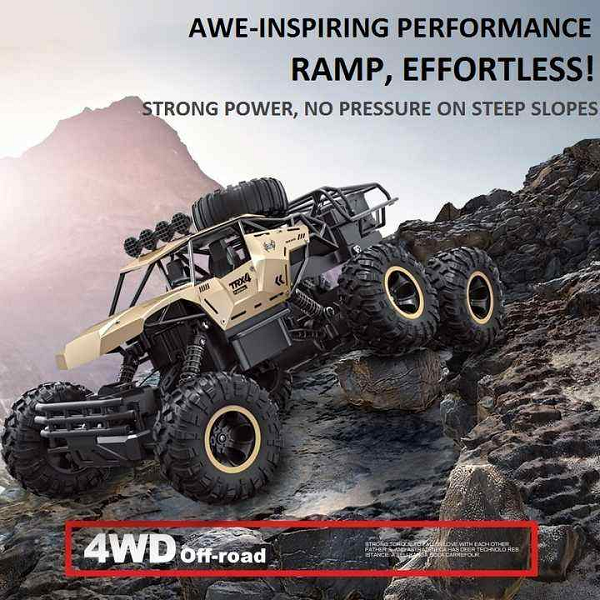 Diecast Electric Climbing High-Speed Drive Drift Alloy Remote Control Car Off Road RC Rock Crawler Vehicle Car