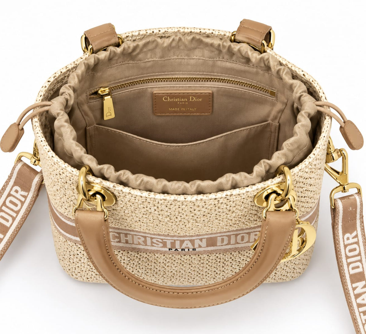 Christian Dior Elegant Woven Crossbody Bag (A Grade)