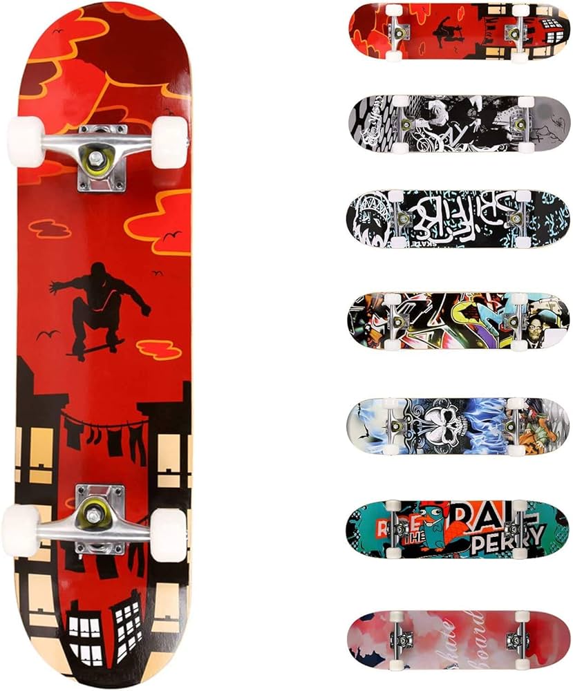 Skateboards for Kids & Adult 31x7.88" inches