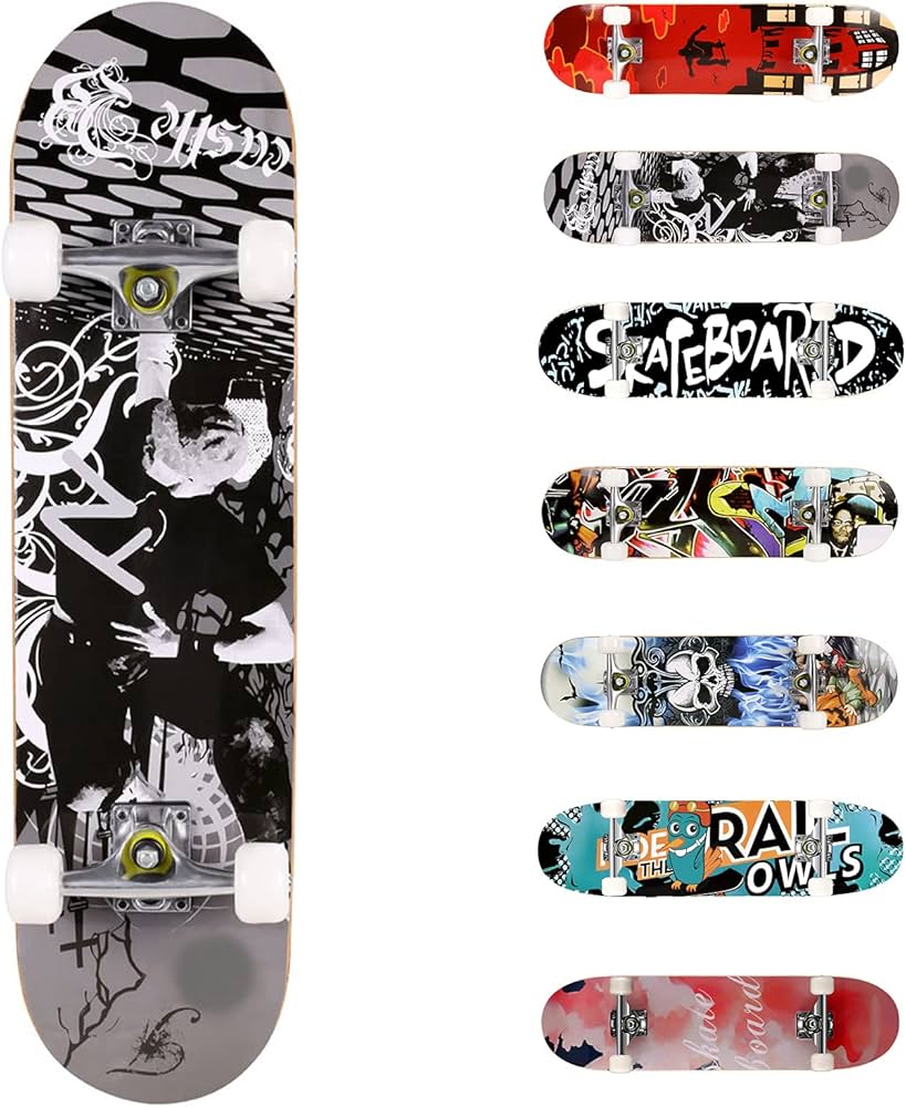 Skateboards for Kids & Adult 31x7.88" inches