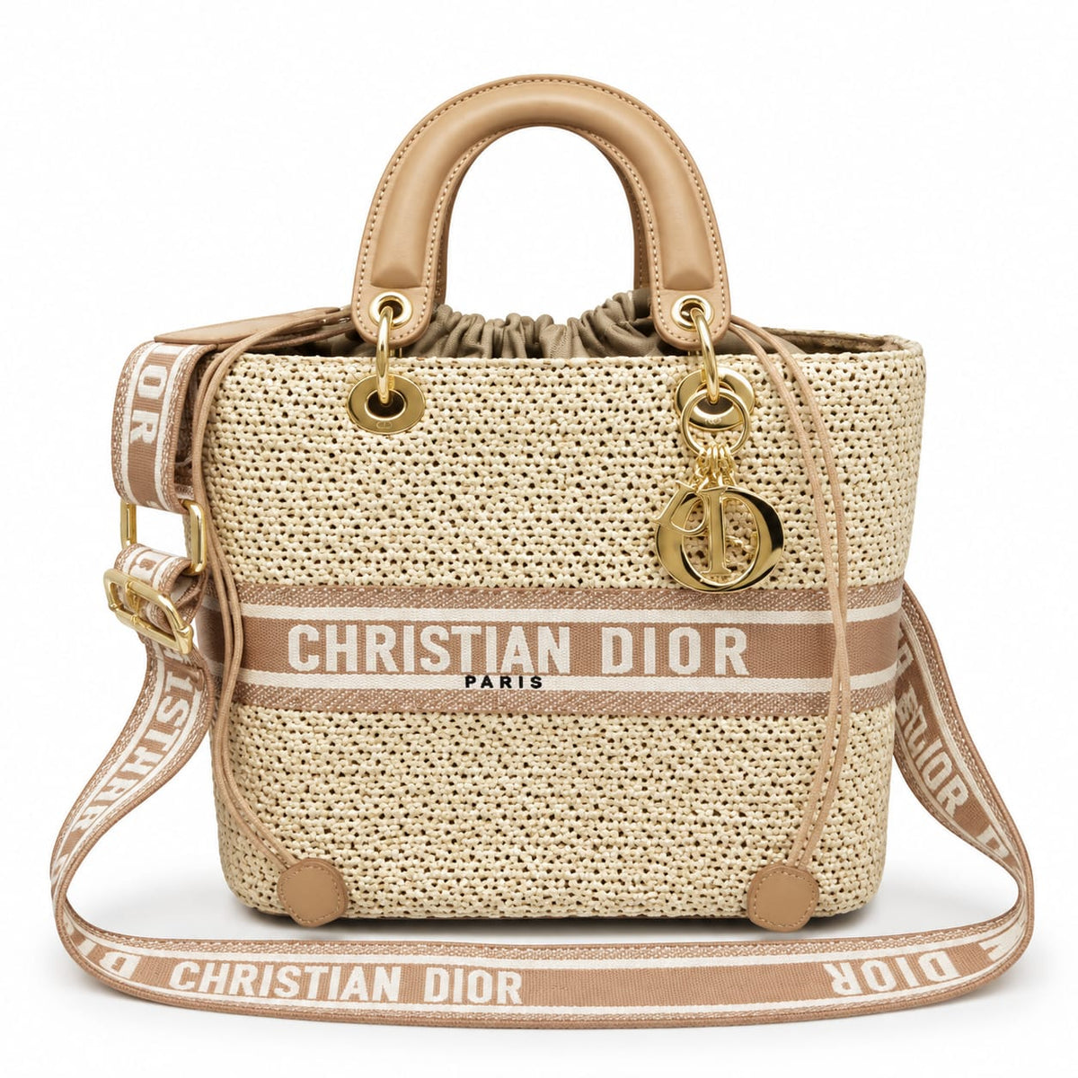 Christian Dior Elegant Woven Crossbody Bag (A Grade)