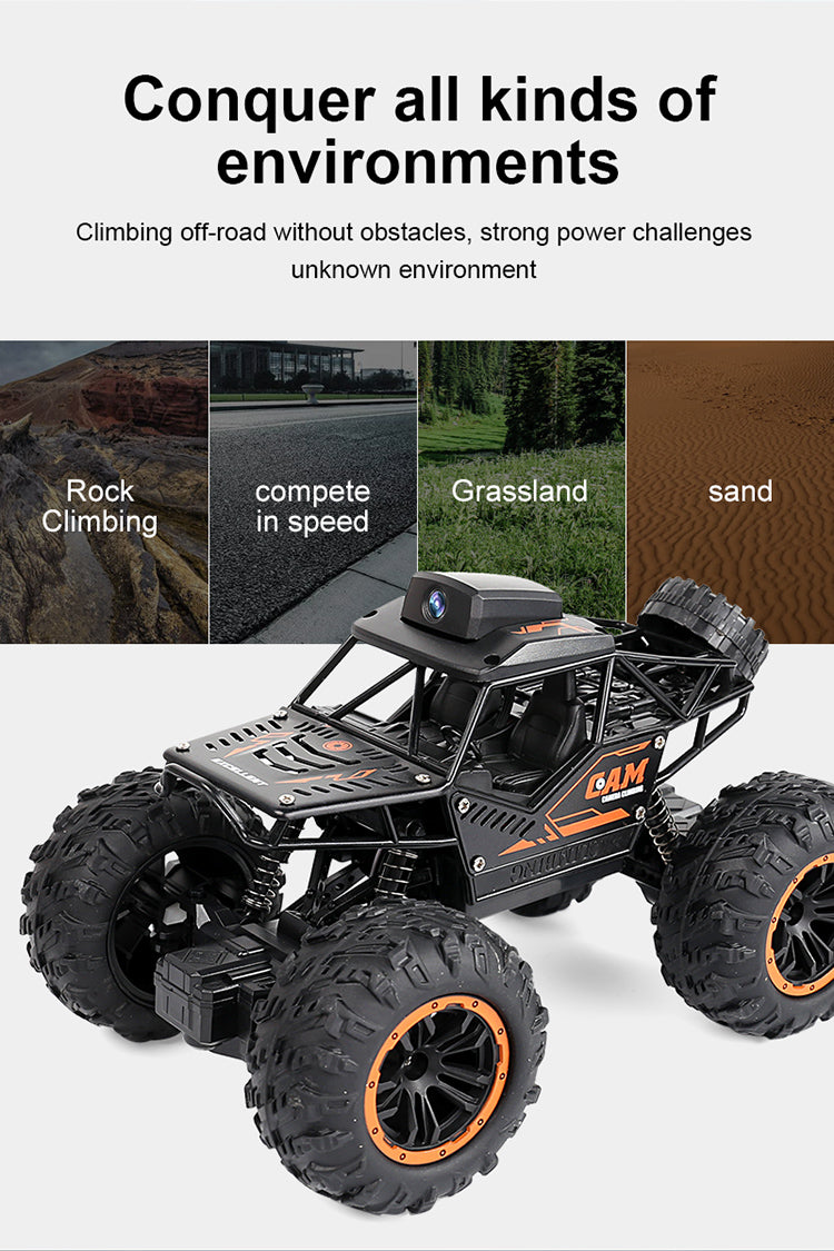 Remote Control RC Truck with Camera, Hd 1080P Fpv Camera