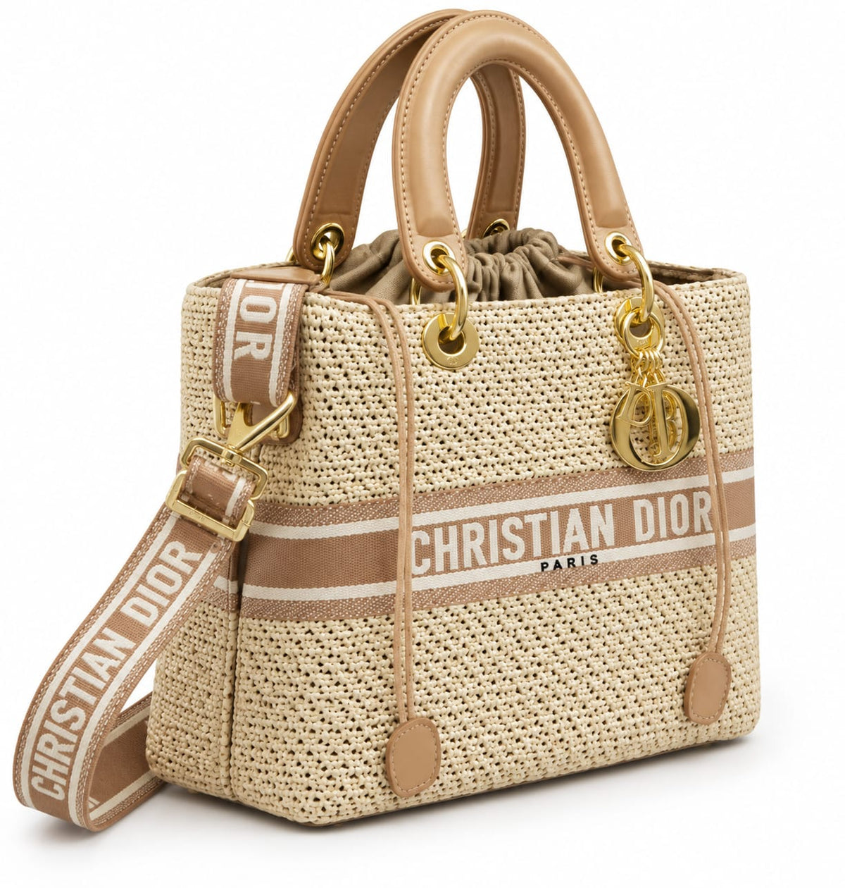 Christian Dior Elegant Woven Crossbody Bag (A Grade)