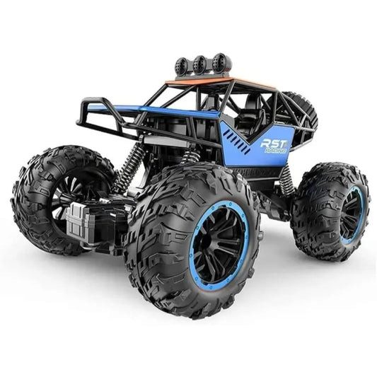 RC Monster Truck – LED Lights, Big-Wheel Adventure, High-Speed Radio Control